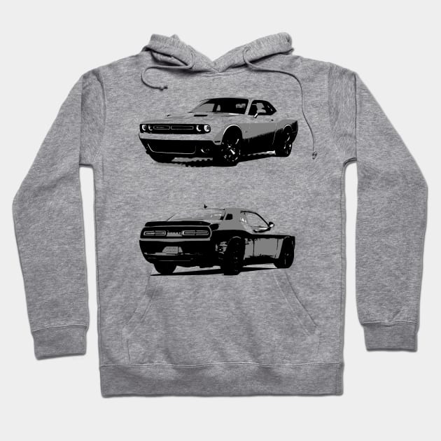 Dodge Challenger R/T Hoodie by d1a2n3i4l5